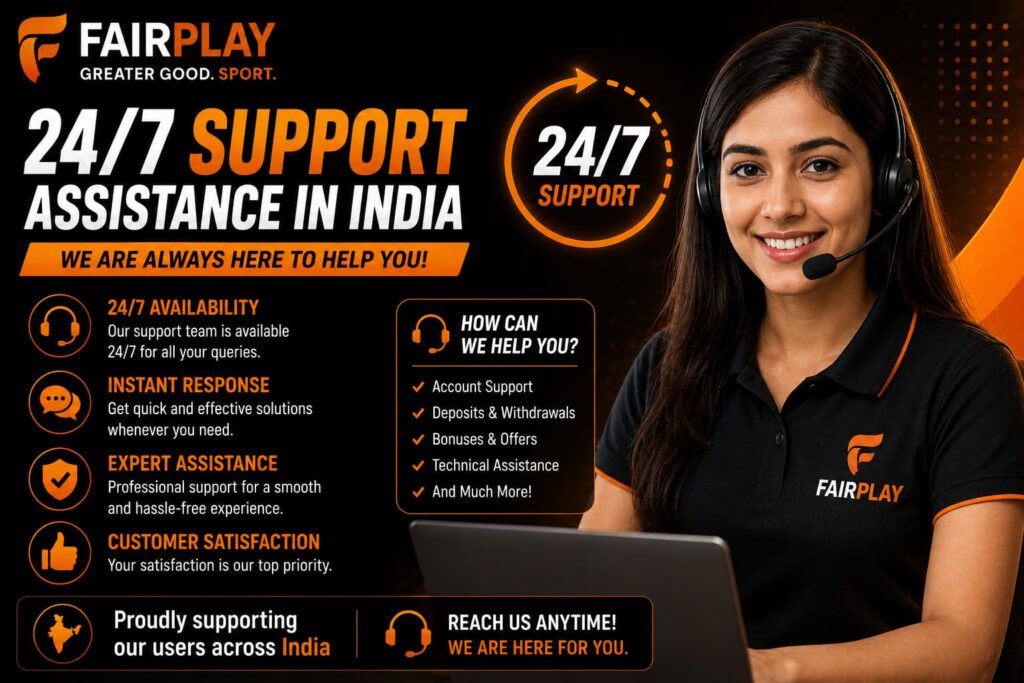 24/7 customer support assistance