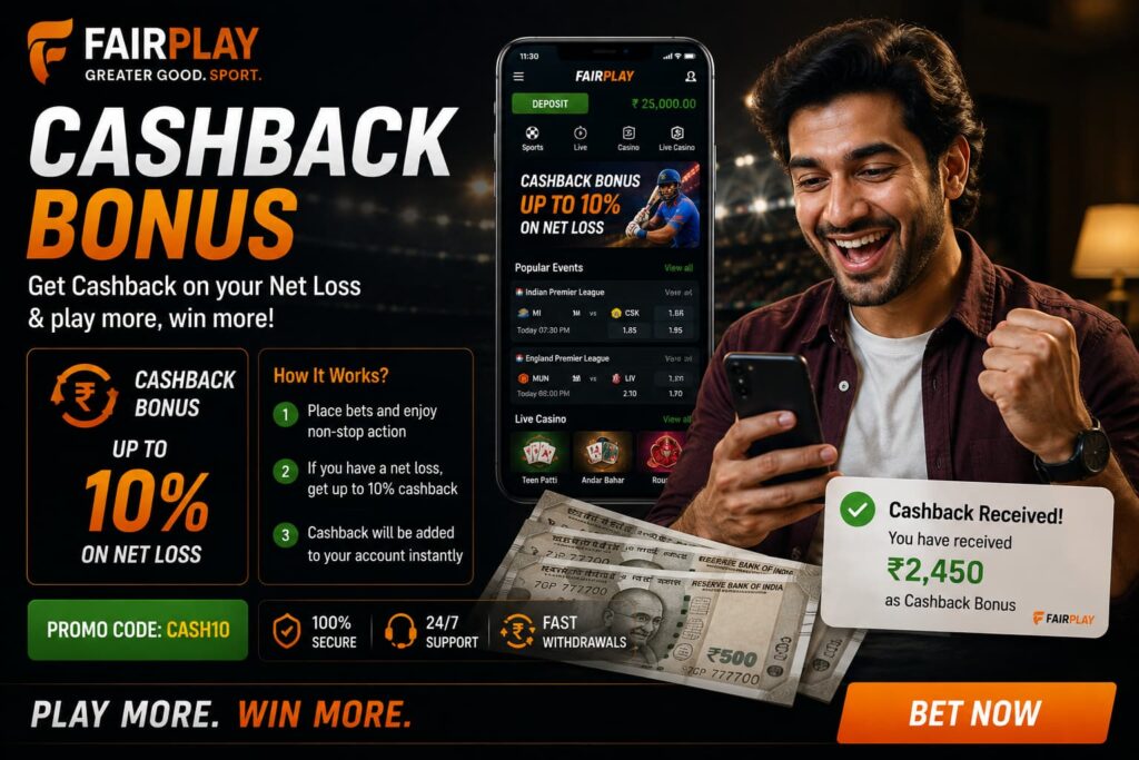 Fairplay Cashback Bonus