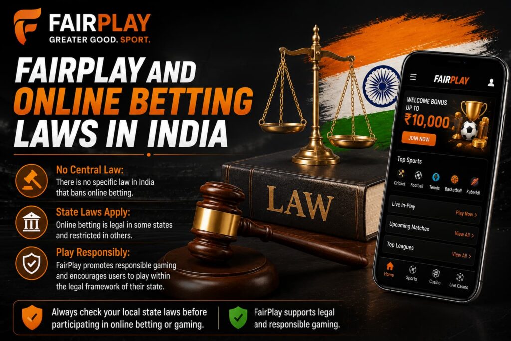 Fairplay online betting laws in India